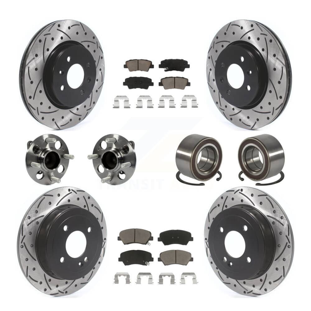 Transit Auto - KBB-117499 - Front and Rear Wheel Bearing Kits