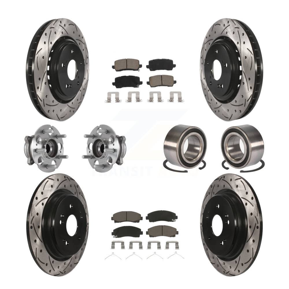 Transit Auto - KBB-117504 - Front and Rear Wheel Bearing Kits