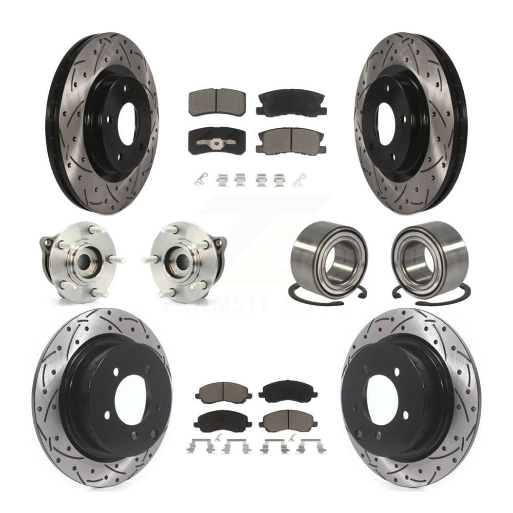 Transit Auto - KBB-117521 - Front and Rear Wheel Bearing Kits