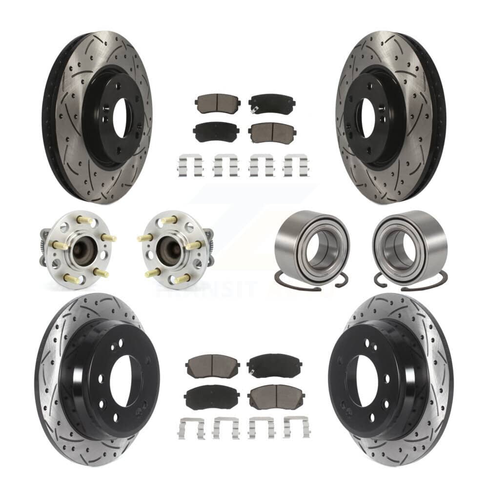 Transit Auto - KBB-117548 - Front and Rear Wheel Bearing Kits