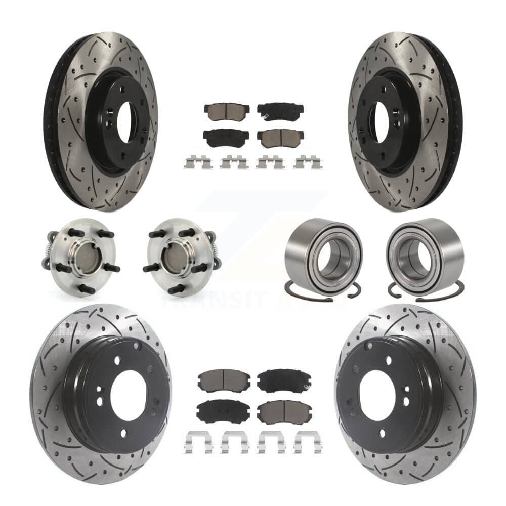 Transit Auto - KBB-117557 - Front and Rear Wheel Bearing Kits
