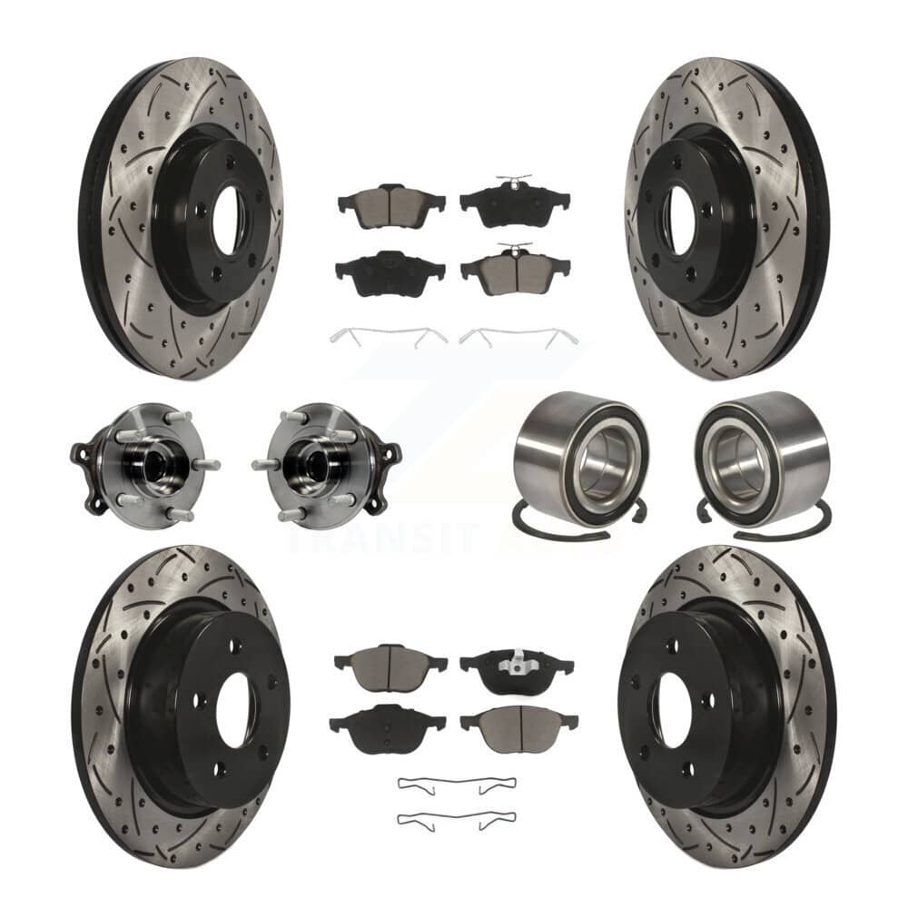 Transit Auto - KBB-117563 - Front and Rear Wheel Bearing Kits