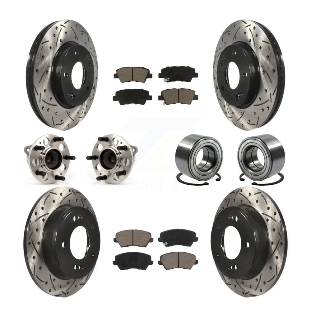 Transit Auto - KBB-117583 - Front and Rear Wheel Bearing Kits