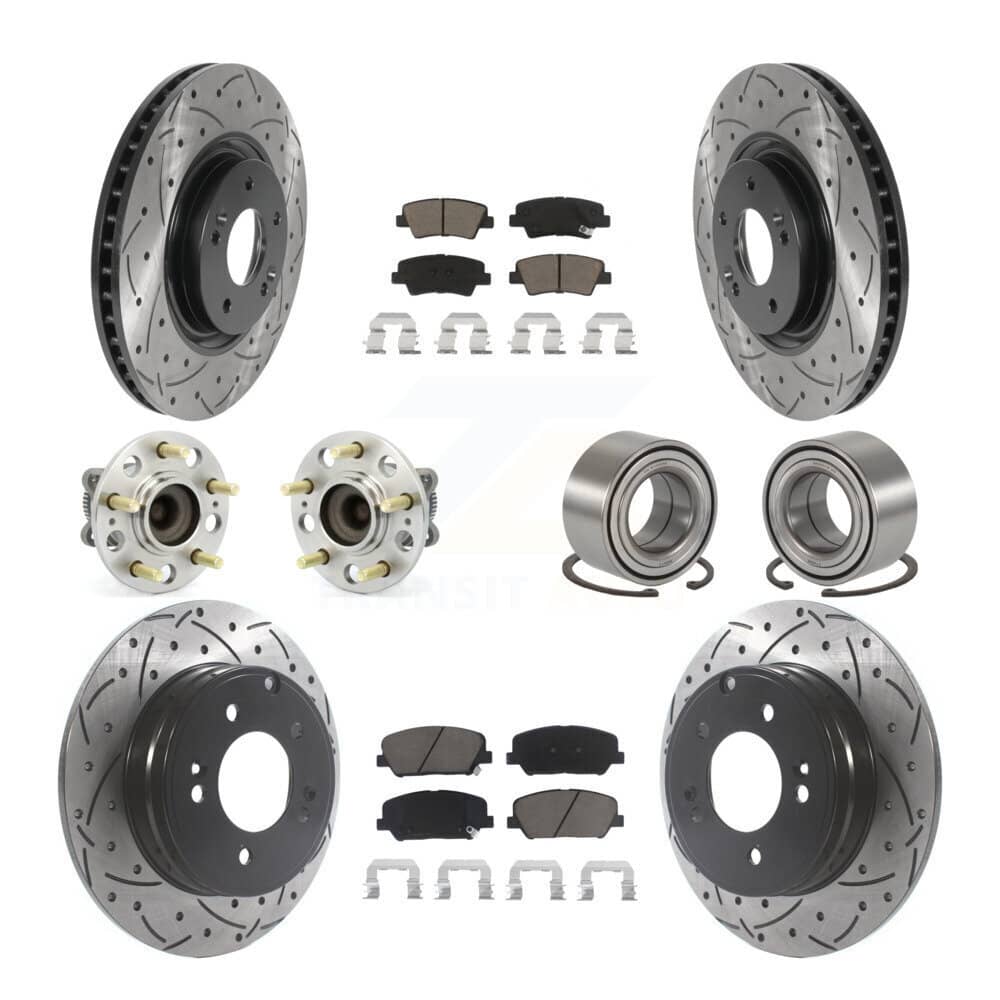 Transit Auto - KBB-117614 - Front and Rear Wheel Bearing Kits