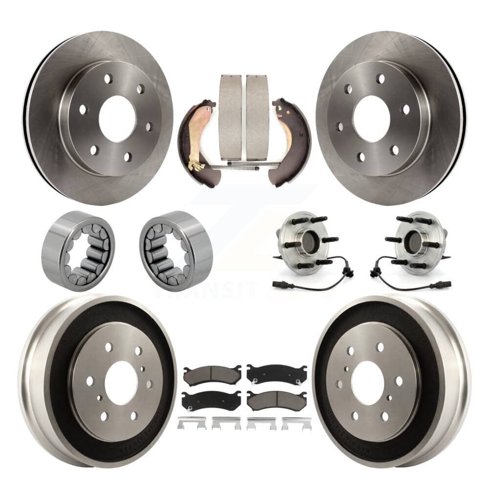 Transit Auto - KBB-118959 - Front and Rear Wheel Bearing and Hub Assembly Kits