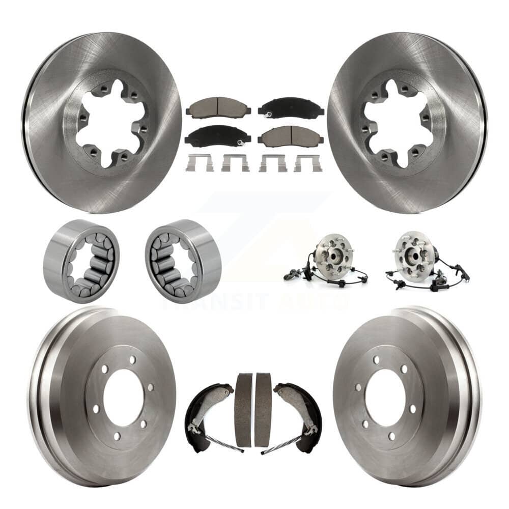 Transit Auto - KBB-118985 - Front and Rear Wheel Bearing and Hub Assembly Kits