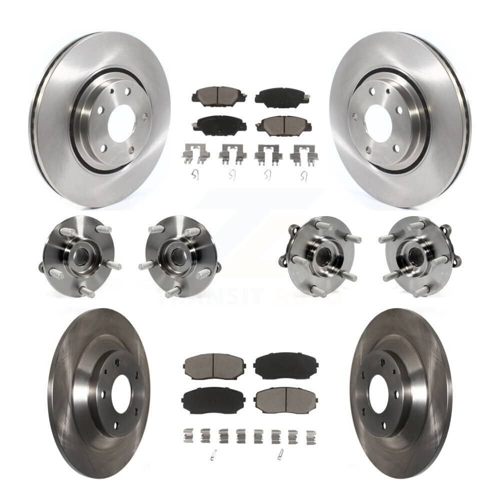 Transit Auto - KBB-118991 - Front and Rear Wheel Bearing and Hub Assembly Kits