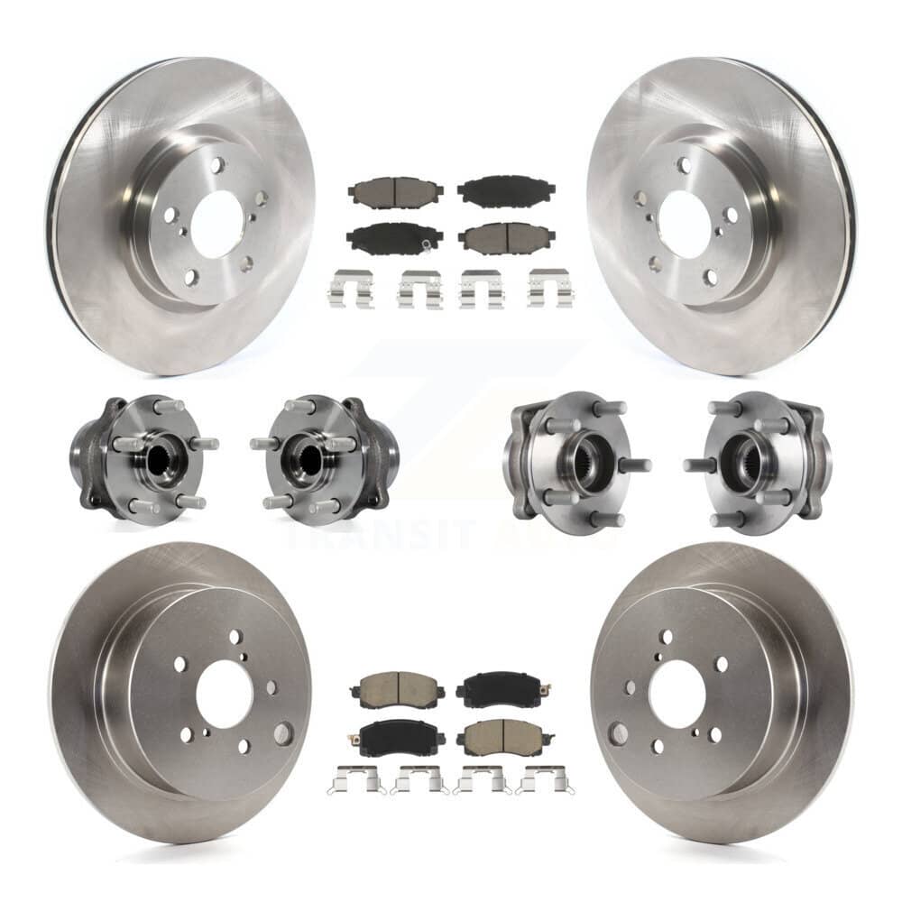 Transit Auto - KBB-118995 - Front and Rear Wheel Bearing and Hub Assembly Kits