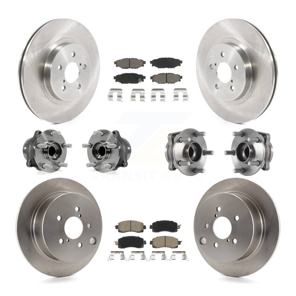 Transit Auto - KBB-118996 - Front and Rear Wheel Bearing and Hub Assembly Kits