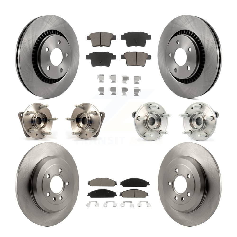 Transit Auto - KBB-119004 - Front and Rear Wheel Bearing and Hub Assembly Kits