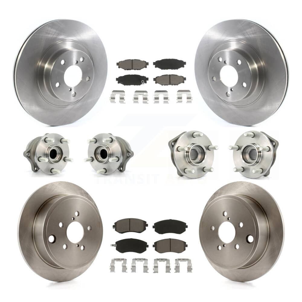 Transit Auto - KBB-119029 - Front and Rear Wheel Bearing and Hub Assembly Kits