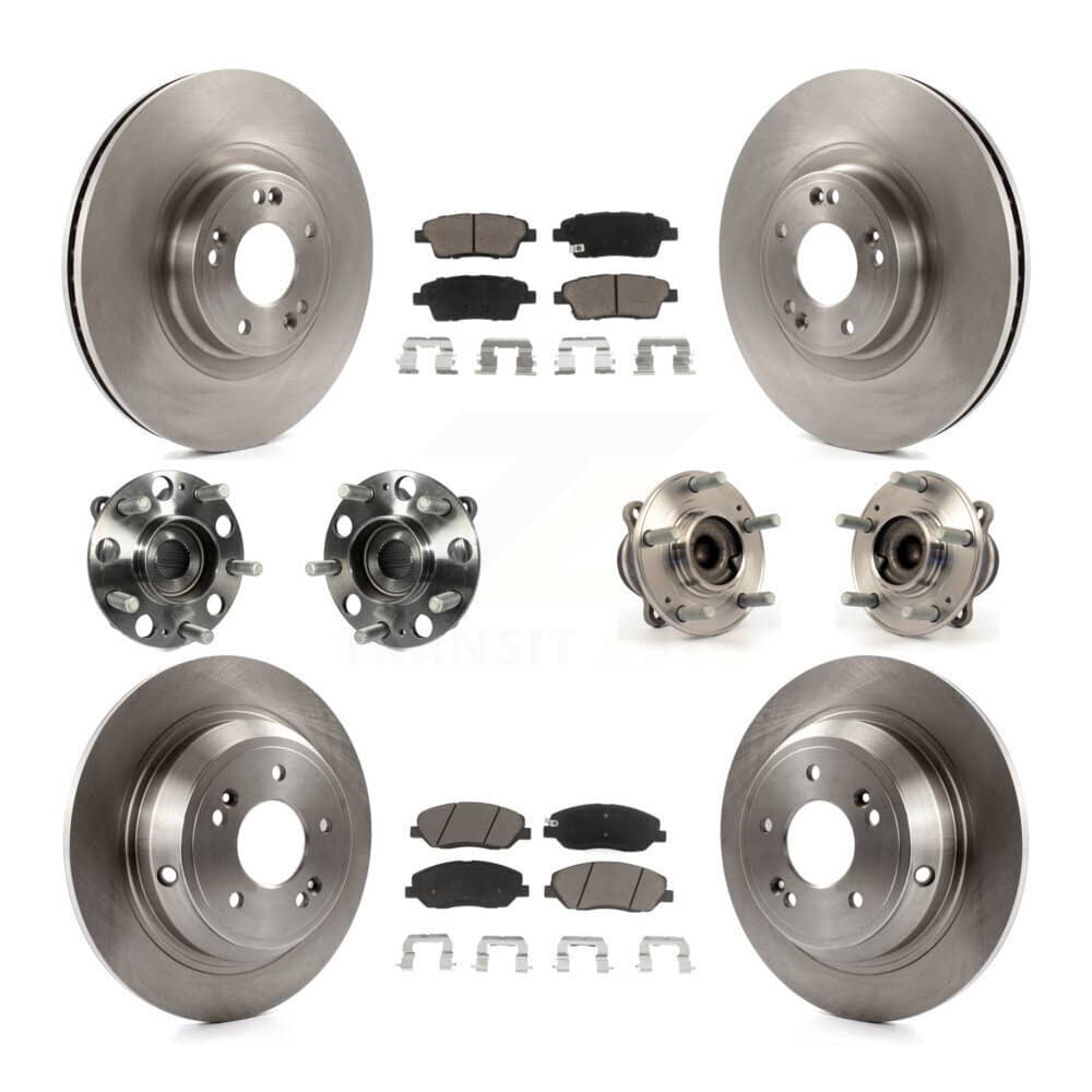 Transit Auto - KBB-119039 - Front and Rear Wheel Bearing and Hub Assembly Kits