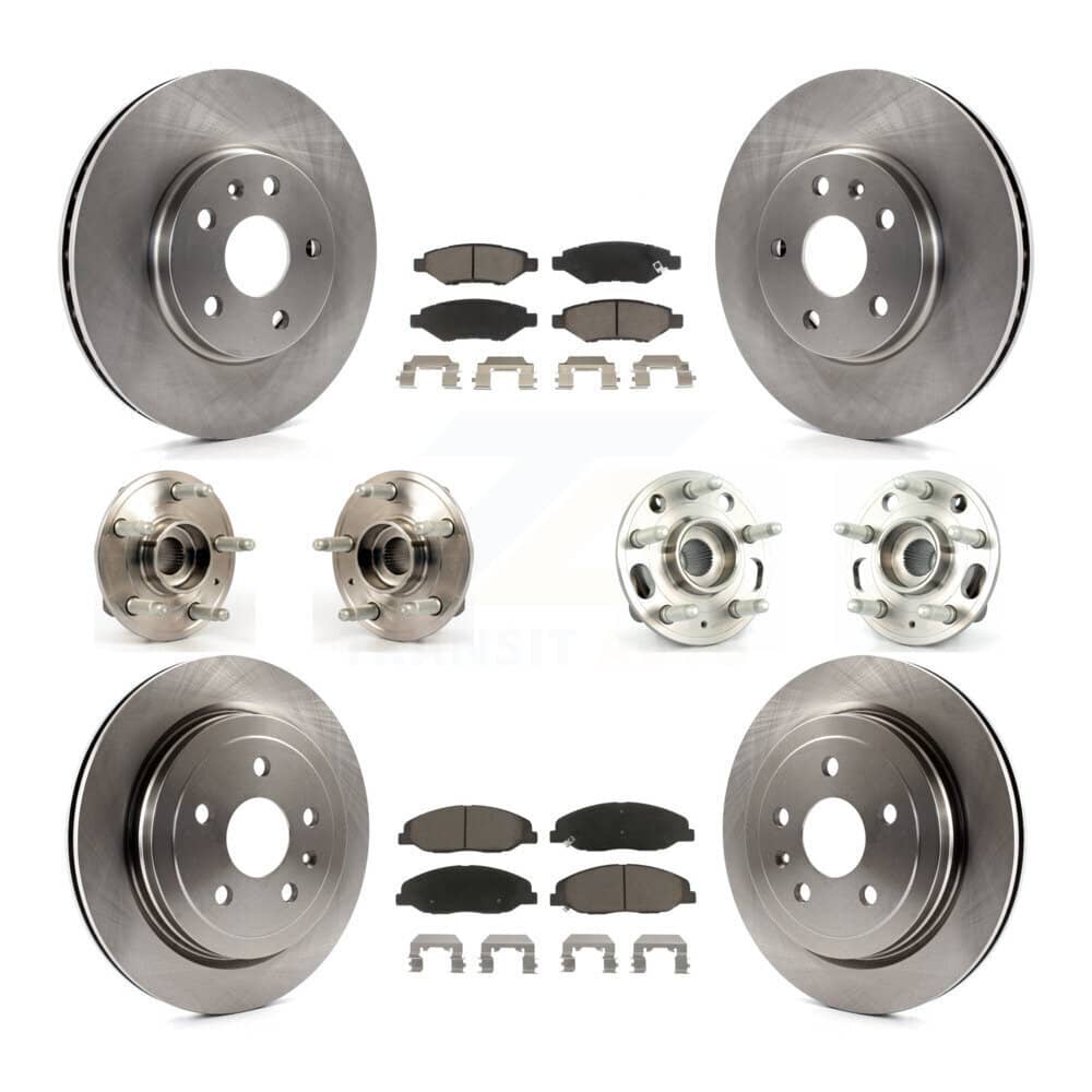 Transit Auto - KBB-119042 - Front and Rear Wheel Bearing and Hub Assembly Kits