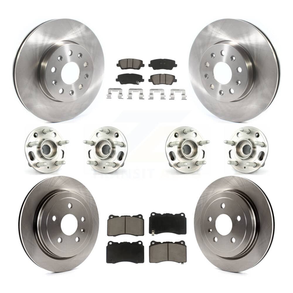 Transit Auto - KBB-119045 - Front and Rear Wheel Bearing and Hub Assembly Kits