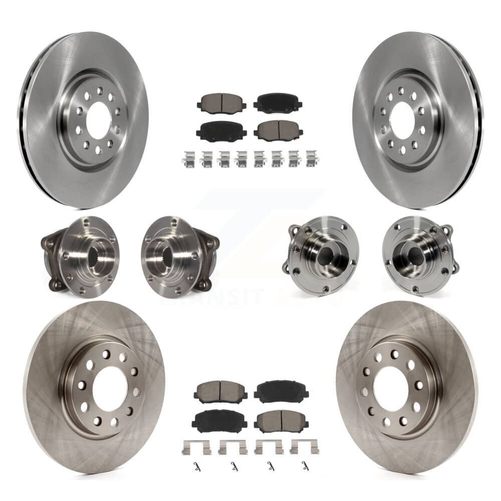 Transit Auto - KBB-119046 - Front and Rear Wheel Bearing and Hub Assembly Kits