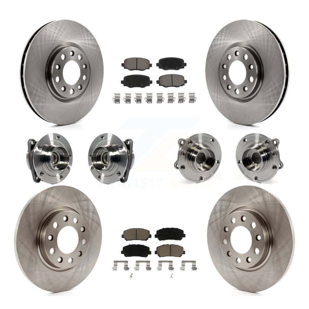 Transit Auto - KBB-119049 - Front and Rear Wheel Bearing and Hub Assembly Kits