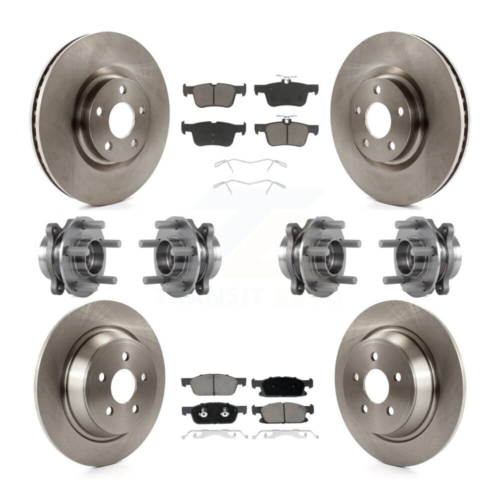 Transit Auto - KBB-119051 - Front and Rear Wheel Bearing and Hub Assembly Kits