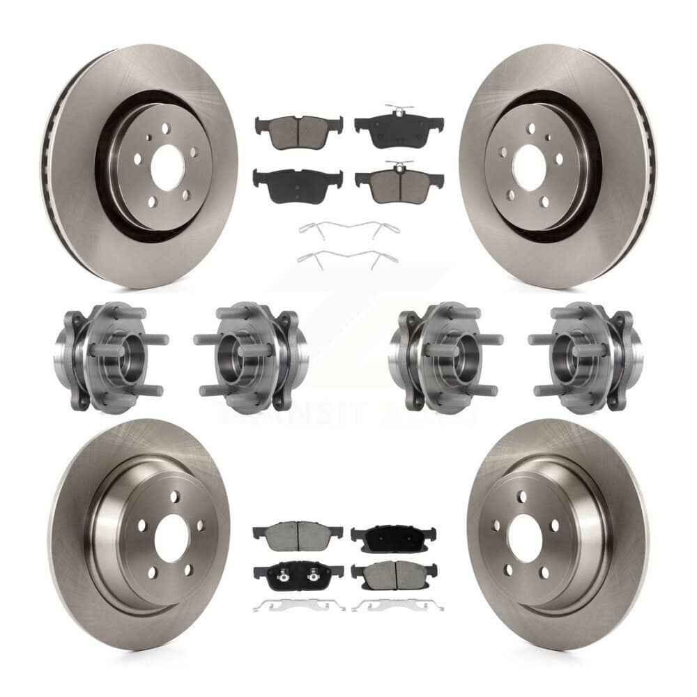 Transit Auto - KBB-119052 - Front and Rear Wheel Bearing and Hub Assembly Kits