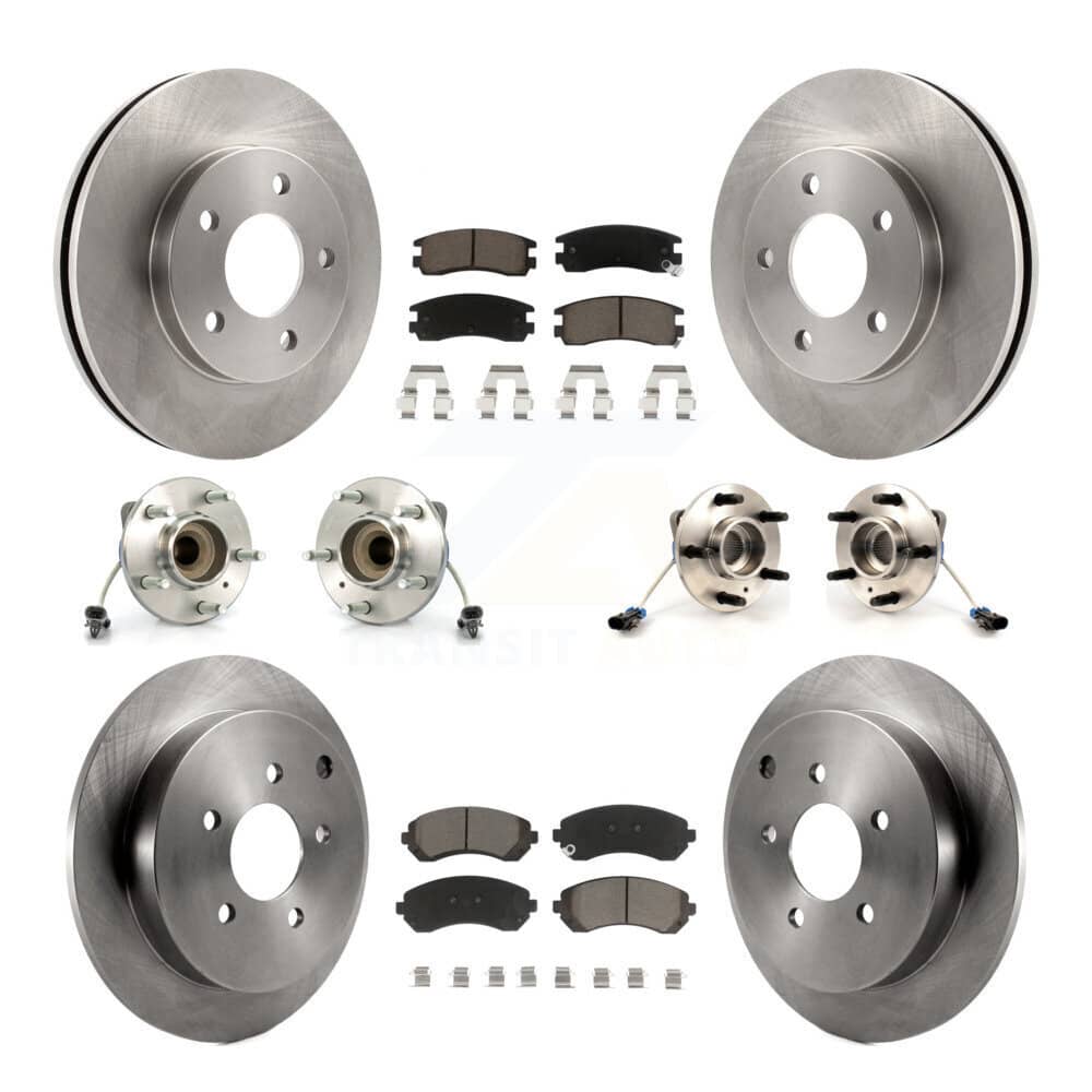 Transit Auto - KBB-119064 - Front and Rear Wheel Bearing and Hub Assembly Kits