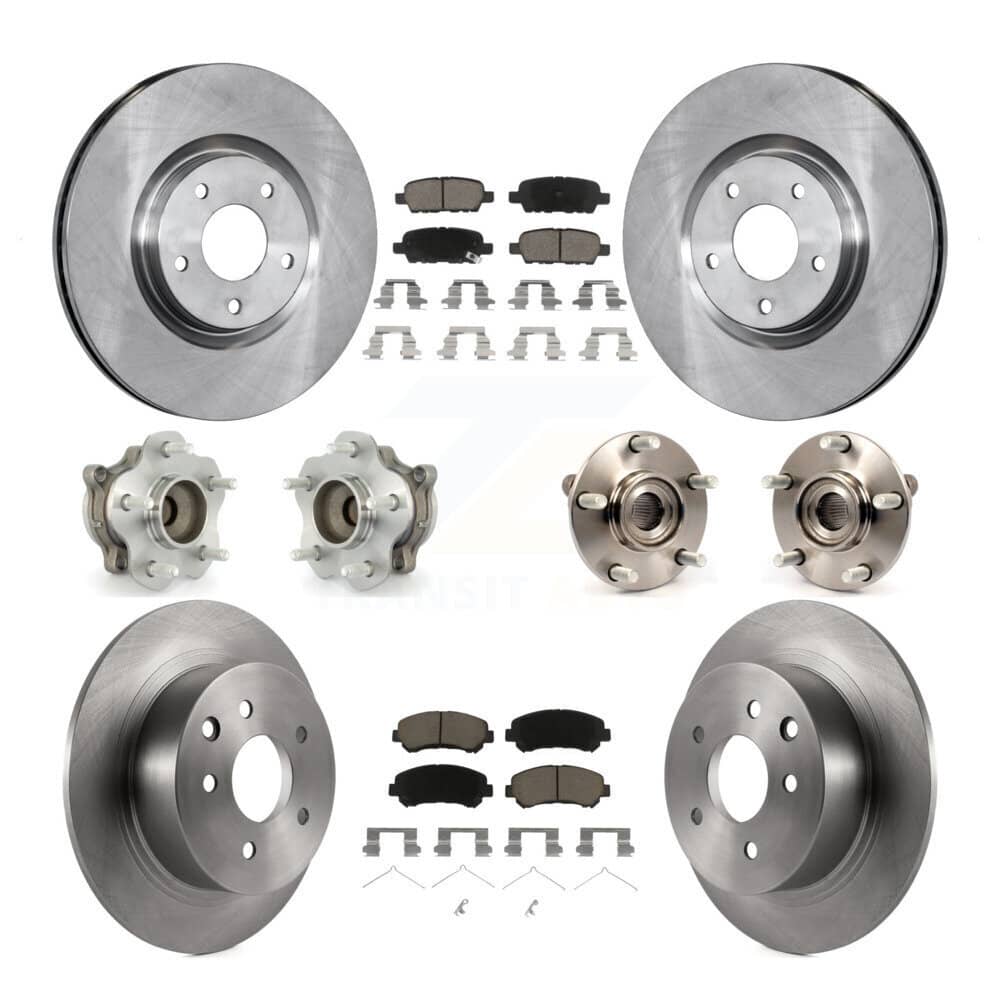 Transit Auto - KBB-119111 - Front and Rear Wheel Bearing and Hub Assembly Kits