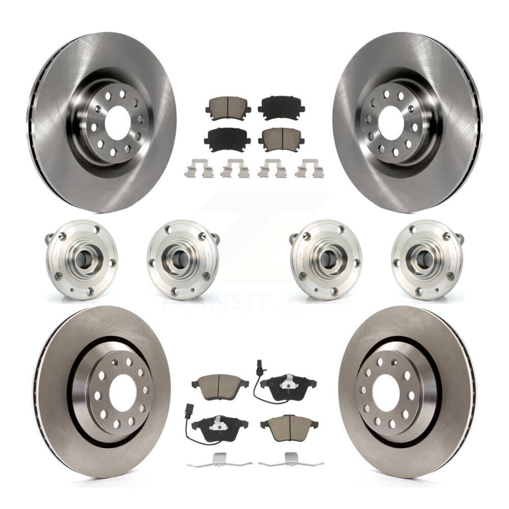 Transit Auto - KBB-119115 - Front and Rear Wheel Bearing and Hub Assembly Kits