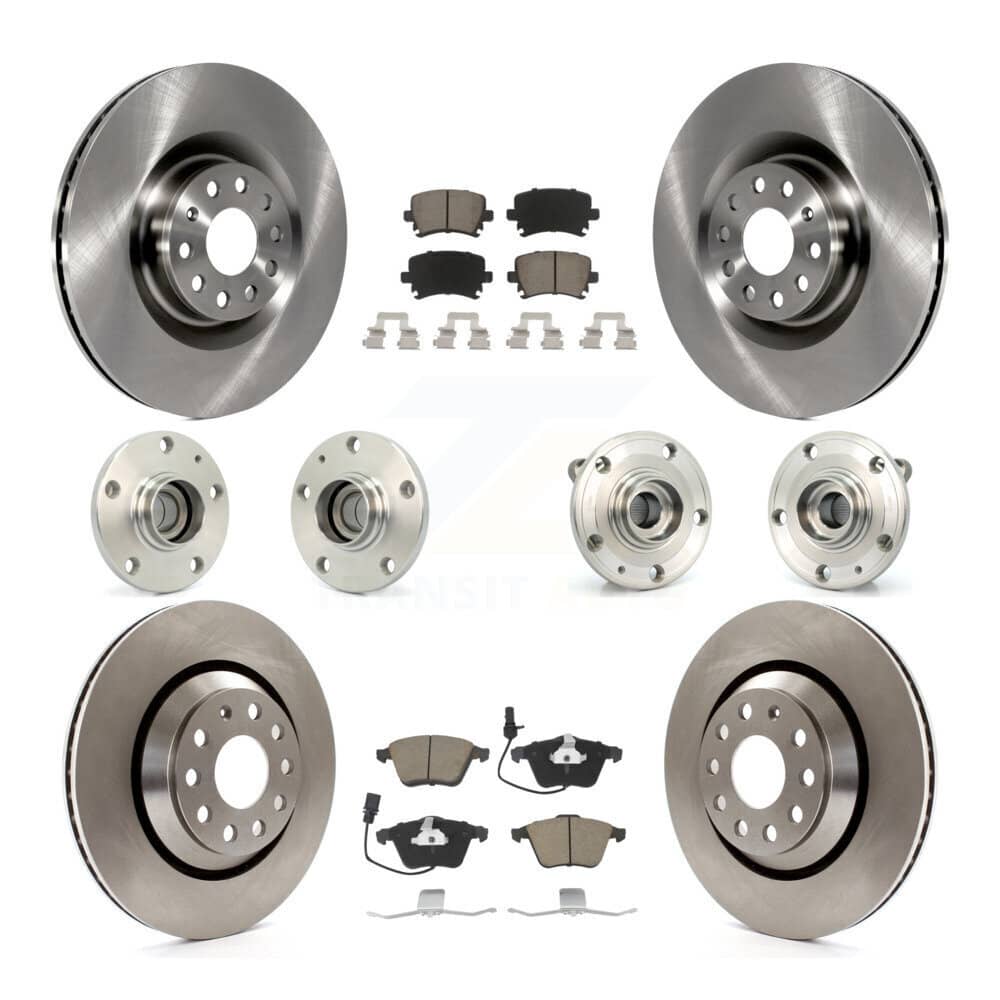 Transit Auto - KBB-119116 - Front and Rear Wheel Bearing and Hub Assembly Kits