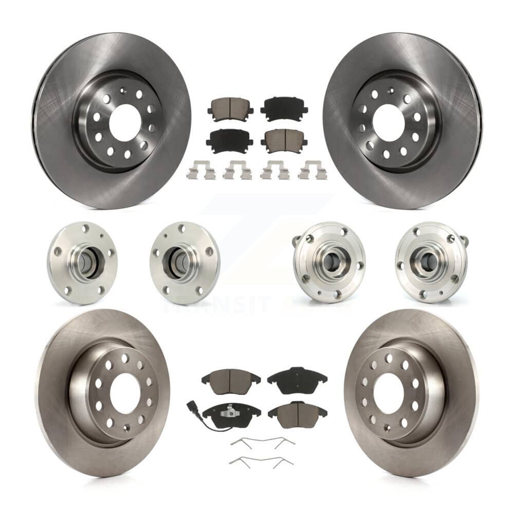 Transit Auto - KBB-119120 - Front and Rear Wheel Bearing and Hub Assembly Kits