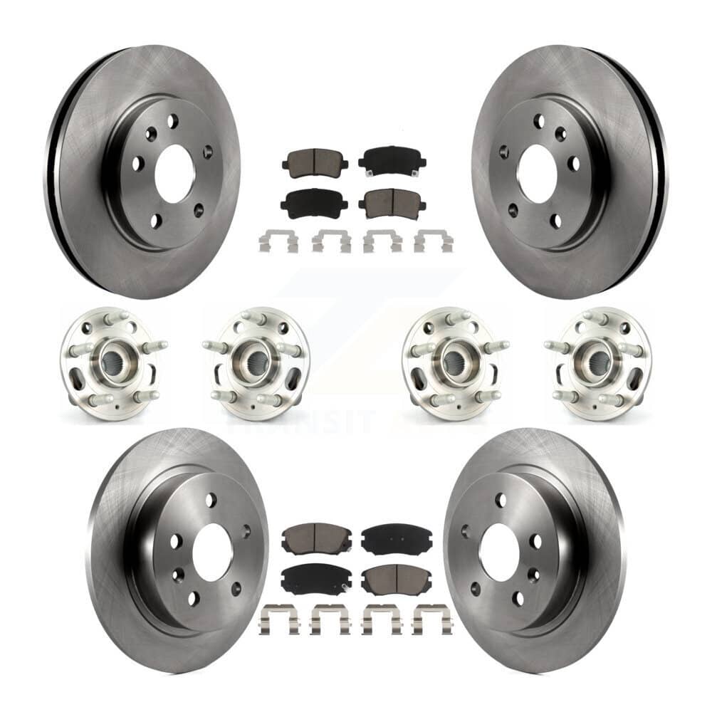 Transit Auto - KBB-119126 - Front and Rear Wheel Bearing and Hub Assembly Kits