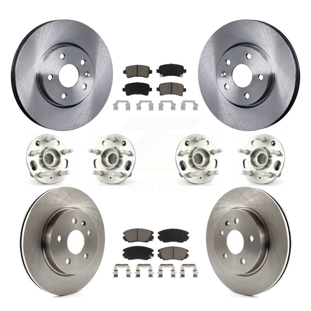 Transit Auto - KBB-119127 - Front and Rear Wheel Bearing and Hub Assembly Kits