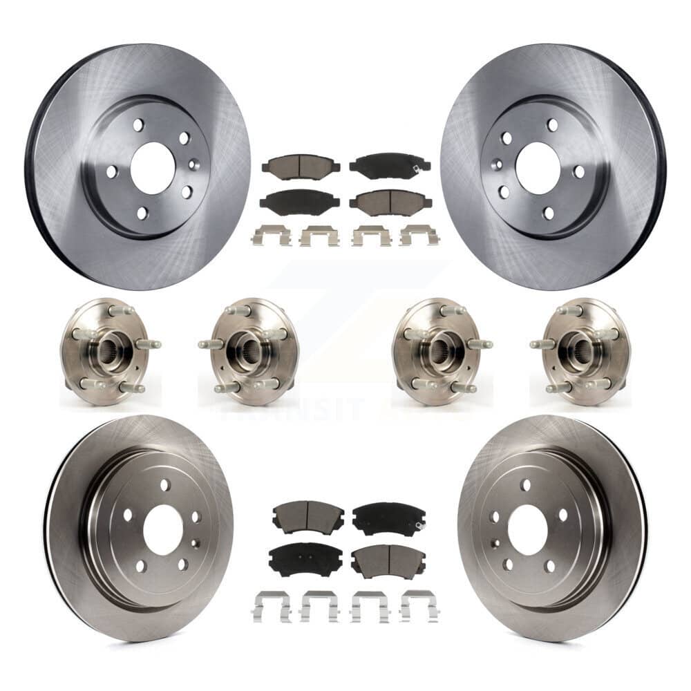 Transit Auto - KBB-119129 - Front and Rear Wheel Bearing and Hub Assembly Kits