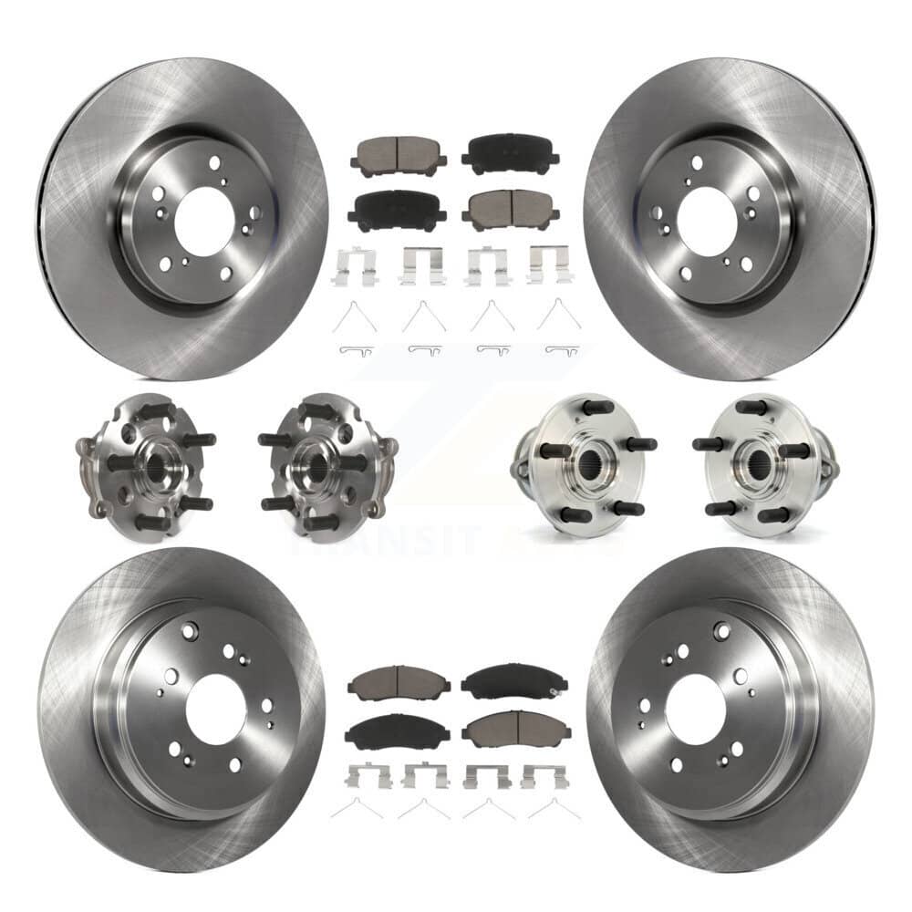 Transit Auto - KBB-119130 - Front and Rear Wheel Bearing and Hub Assembly Kits