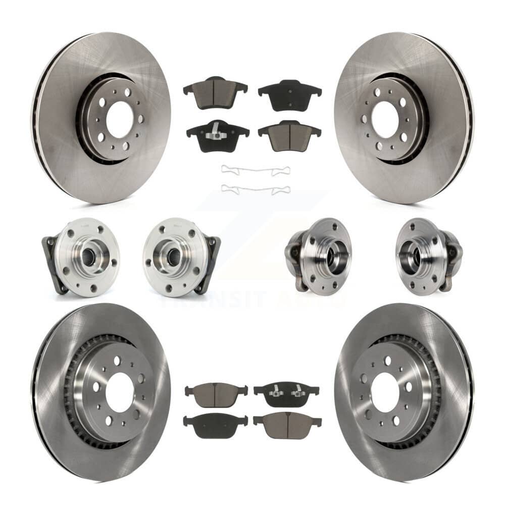 Transit Auto - KBB-119132 - Front and Rear Wheel Bearing and Hub Assembly Kits