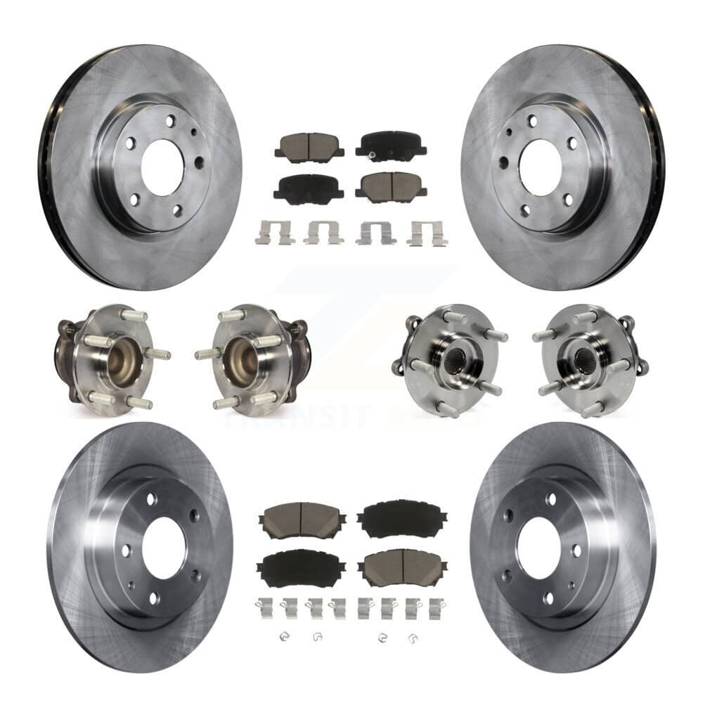 Transit Auto - KBB-119148 - Front and Rear Wheel Bearing and Hub Assembly Kits