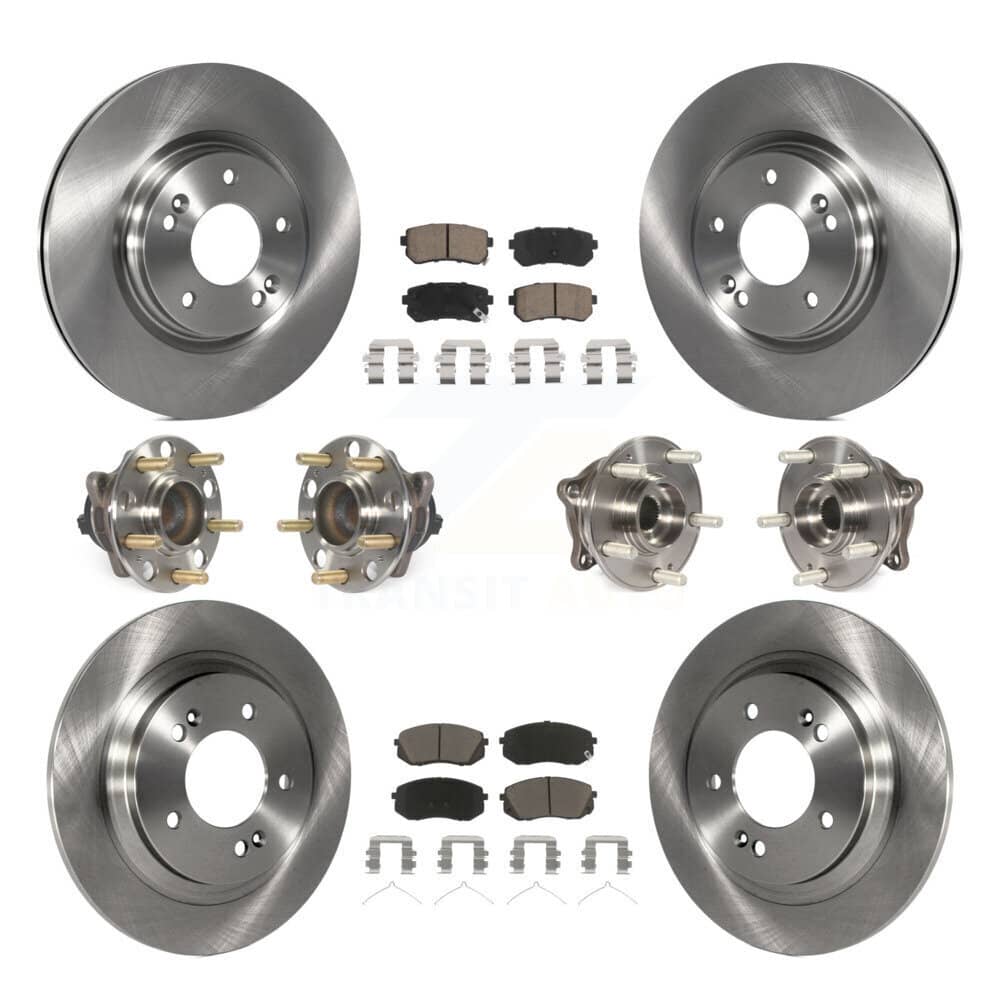 Transit Auto - KBB-119157 - Front and Rear Wheel Bearing and Hub Assembly Kits