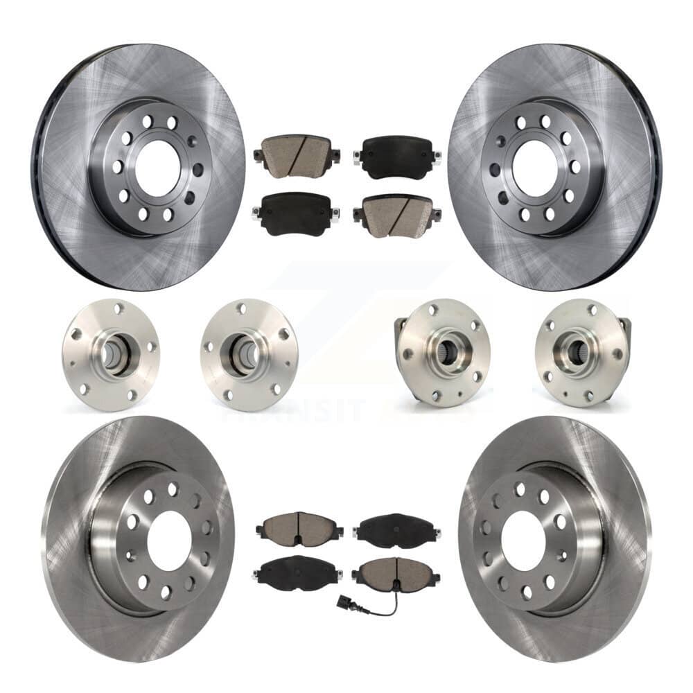 Transit Auto - KBB-119171 - Front and Rear Wheel Bearing and Hub Assembly Kits