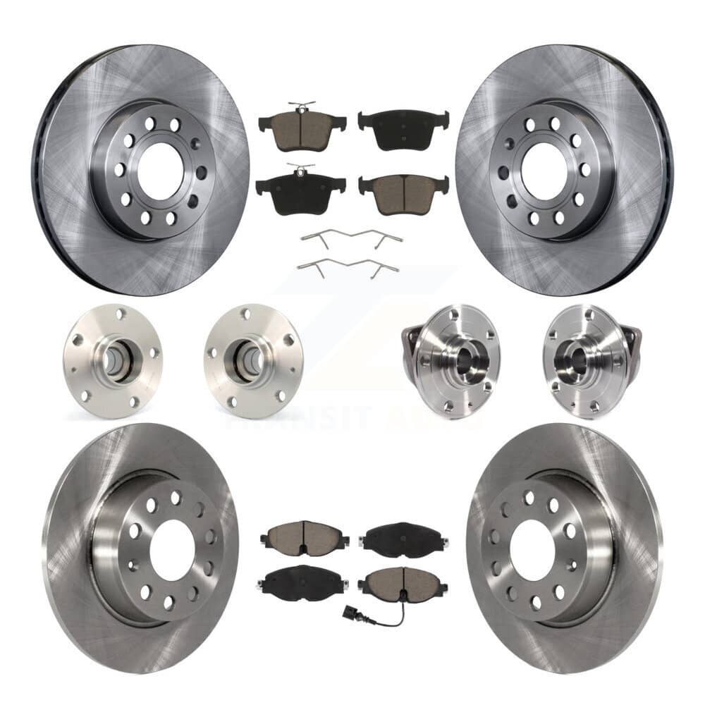 Transit Auto - KBB-119174 - Front and Rear Wheel Bearing and Hub Assembly Kits
