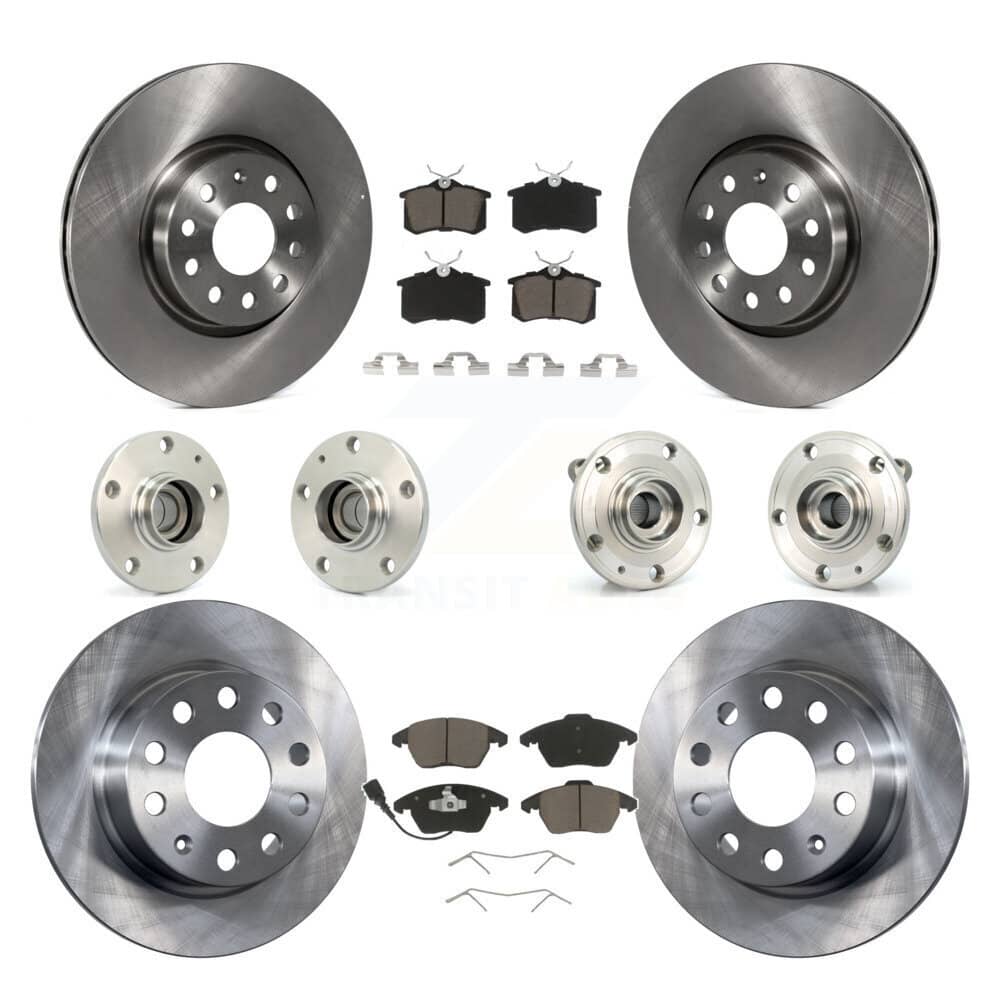 Transit Auto - KBB-119177 - Front and Rear Wheel Bearing and Hub Assembly Kits