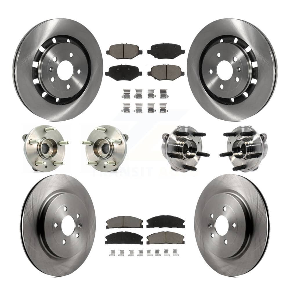 Transit Auto - KBB-119201 - Front and Rear Wheel Bearing and Hub Assembly Kits
