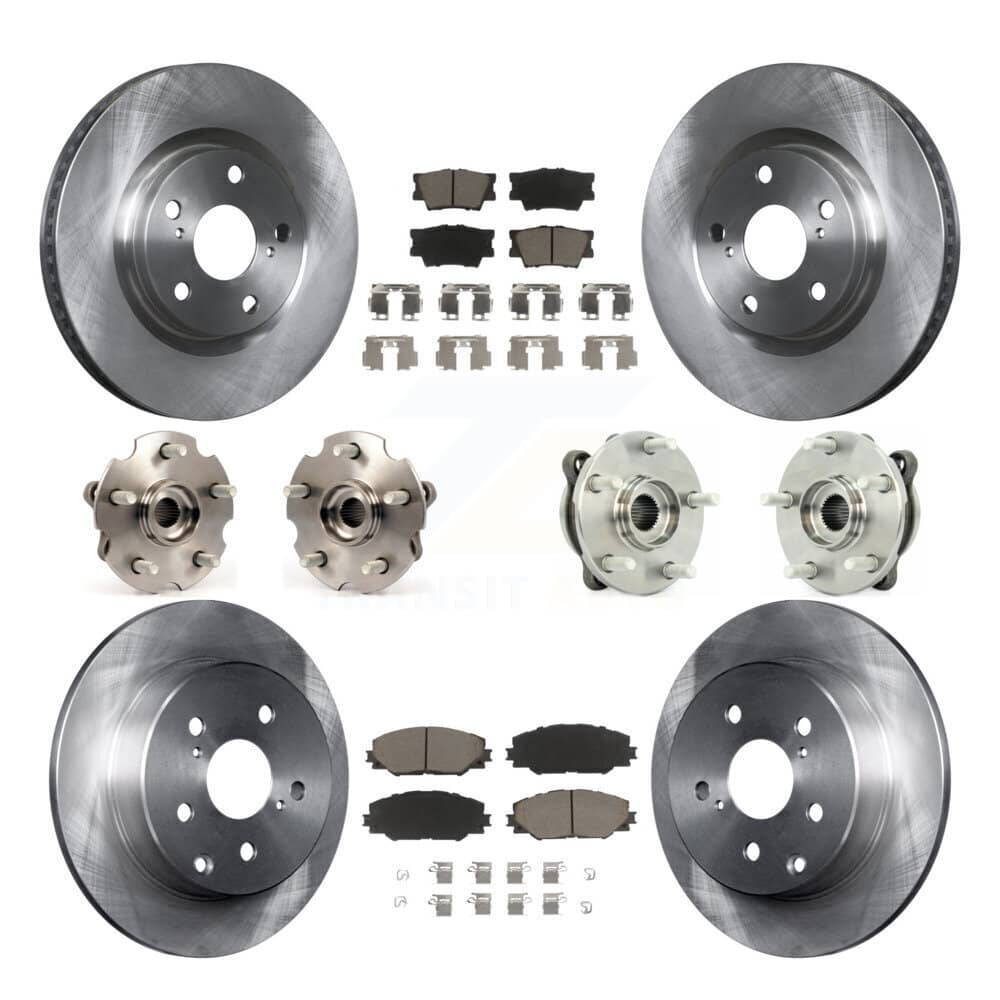 Transit Auto - KBB-119217 - Front and Rear Wheel Bearing and Hub Assembly Kits