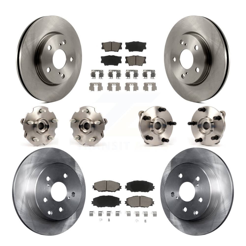 Transit Auto - KBB-119223 - Front and Rear Wheel Bearing and Hub Assembly Kits