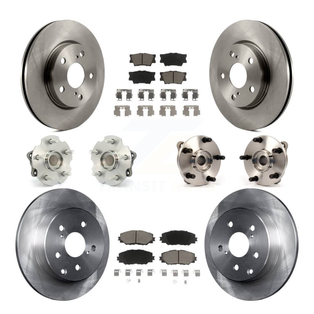 Transit Auto - KBB-119224 - Front and Rear Wheel Bearing and Hub Assembly Kits
