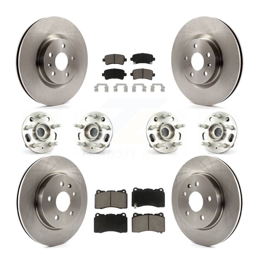 Transit Auto - KBB-119230 - Front and Rear Wheel Bearing and Hub Assembly Kits