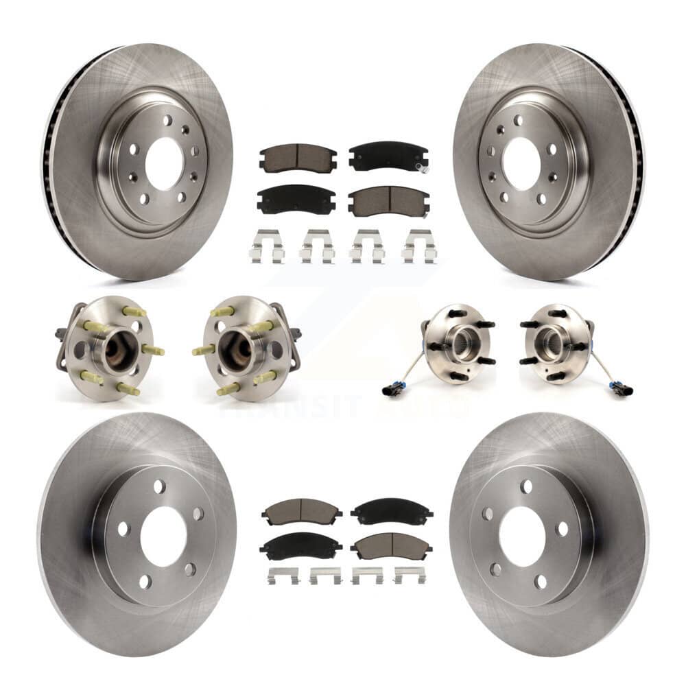 Transit Auto - KBB-119234 - Front and Rear Wheel Bearing and Hub Assembly Kits