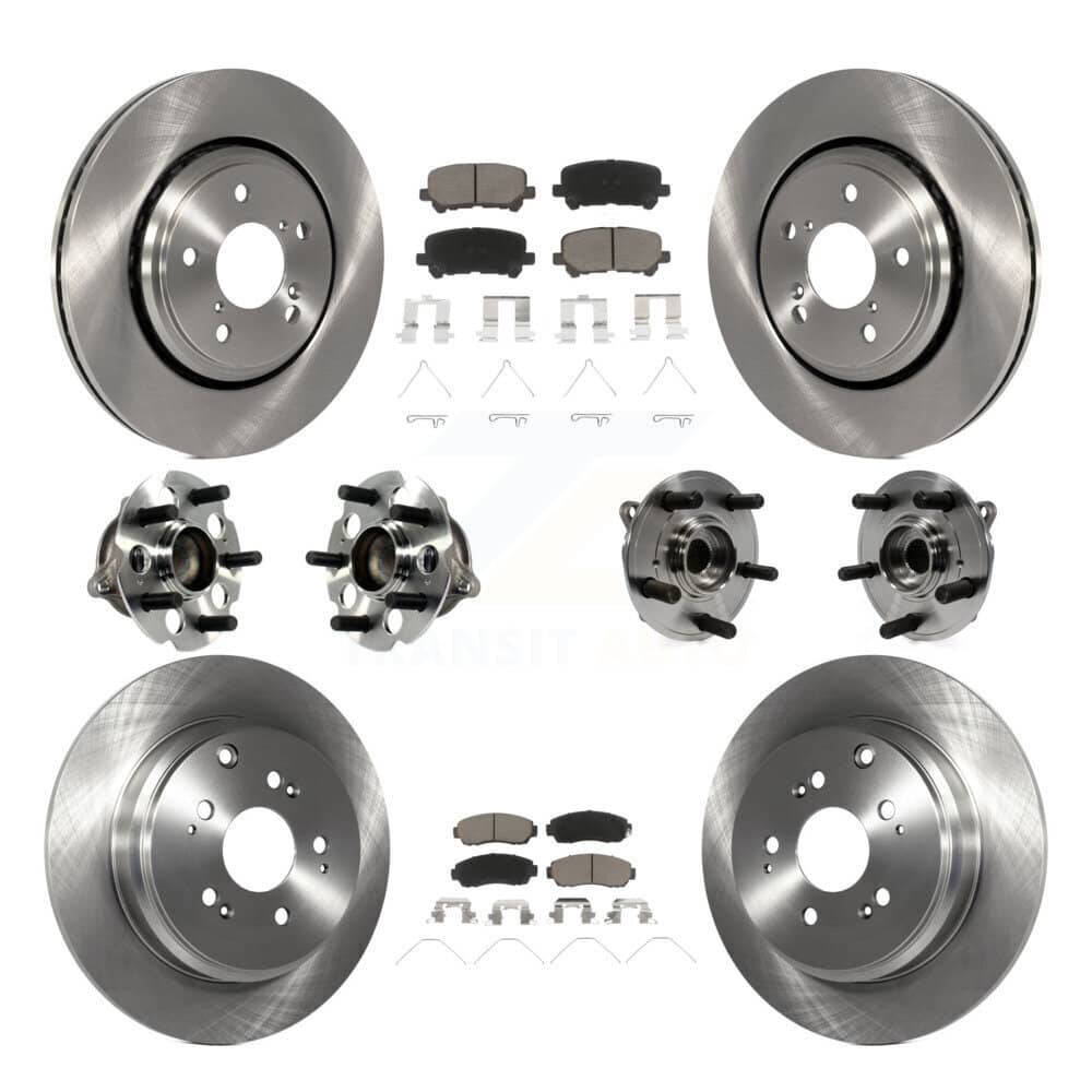 Transit Auto - KBB-119235 - Front and Rear Wheel Bearing and Hub Assembly Kits