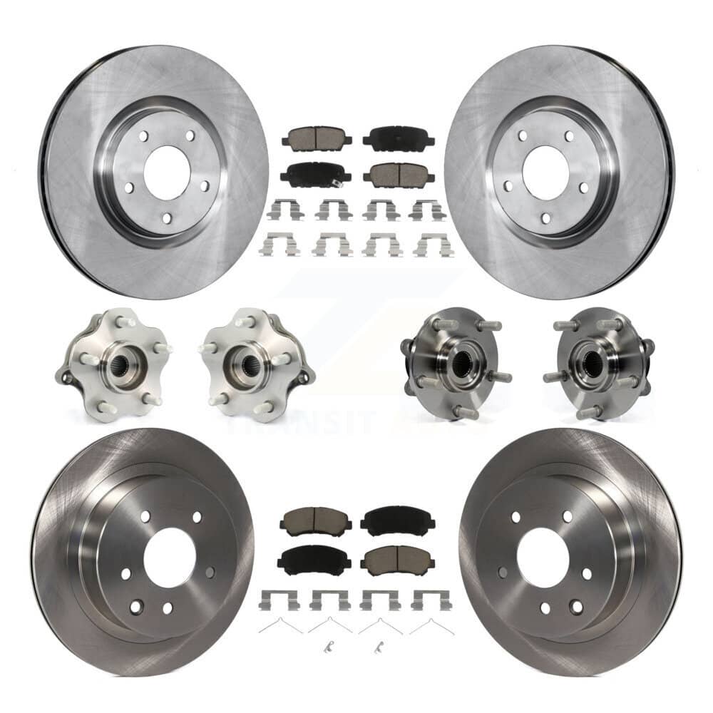 Transit Auto - KBB-119239 - Front and Rear Wheel Bearing and Hub Assembly Kits