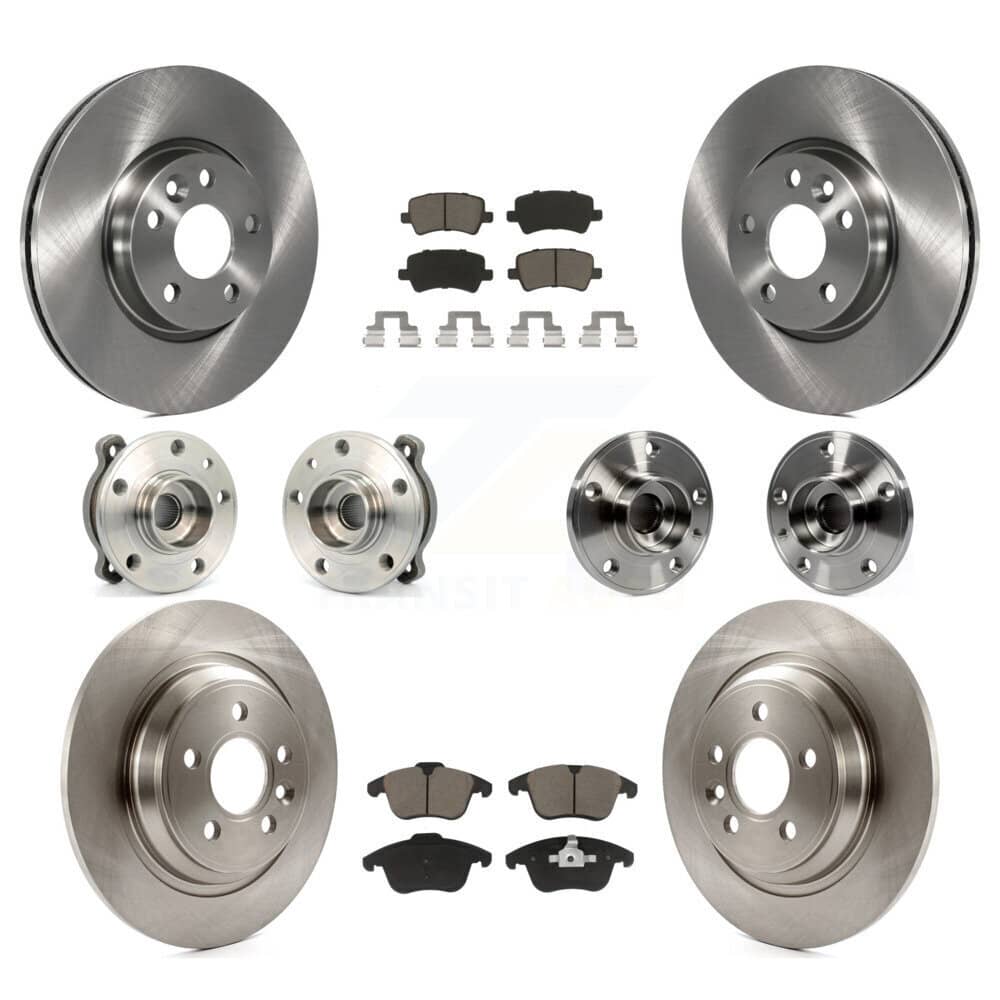Transit Auto - KBB-119243 - Front and Rear Wheel Bearing and Hub Assembly Kits