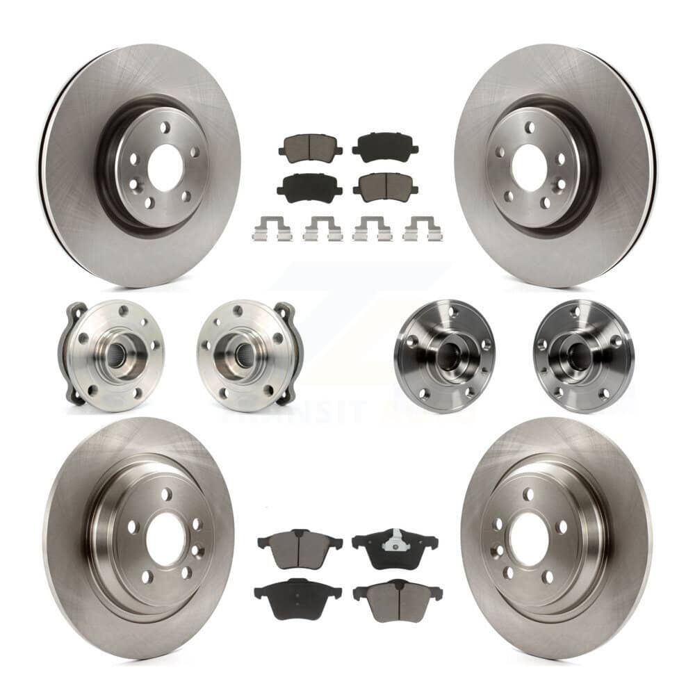 Transit Auto - KBB-119244 - Front and Rear Wheel Bearing and Hub Assembly Kits