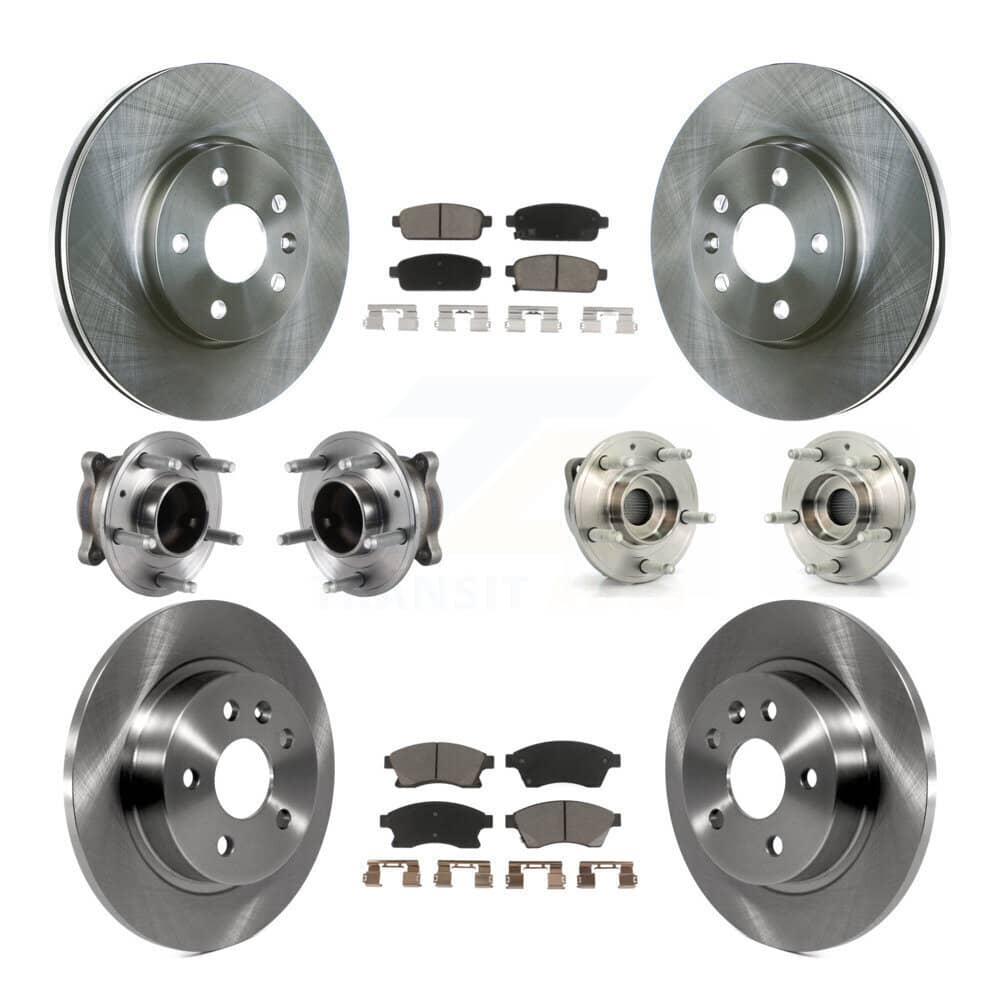 Transit Auto - KBB-119292 - Front and Rear Wheel Bearing and Hub Assembly Kits