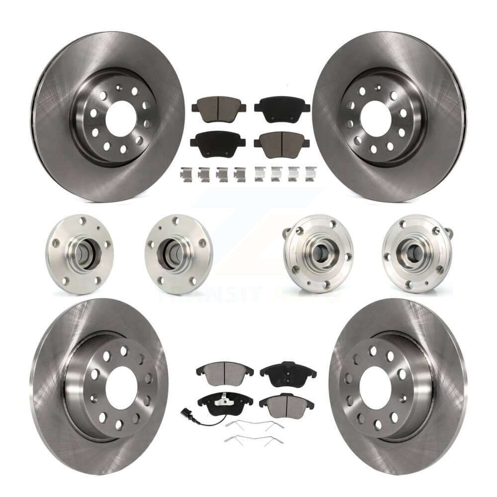 Transit Auto - KBB-119294 - Front and Rear Wheel Bearing and Hub Assembly Kits
