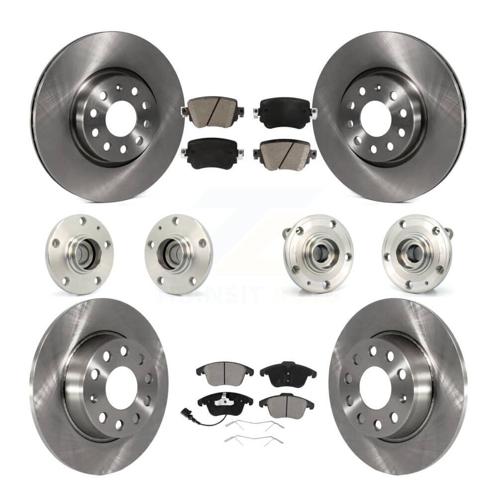 Transit Auto - KBB-119299 - Front and Rear Wheel Bearing and Hub Assembly Kits